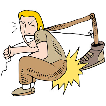 recommend clip art: Kicking Myself