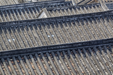 roofs of the ancient houses Bedalinu outpost