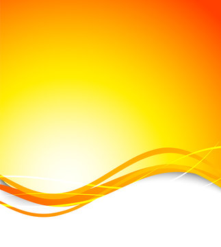 Abstract orange background