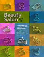 Beauty salon. Vector format