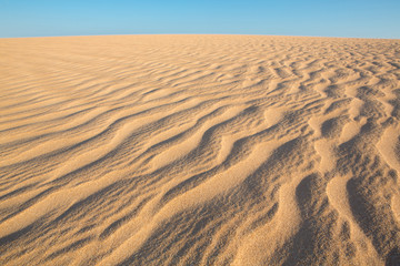 Colombian coastline in La Guajira