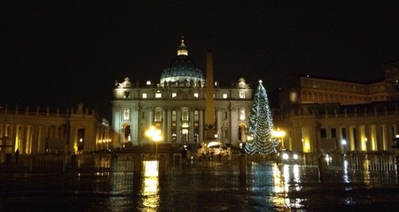 Obraz premium Christmas in San Peter Vatican