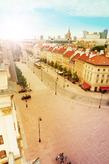 Krakowskie Przedmiescie street panorama © Sergey Novikov