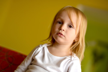 Photo de la petite fille