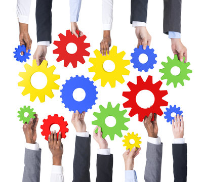 Business Holding Cogs