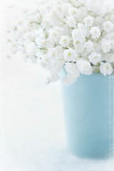 White baby's breath flowers