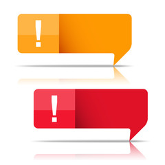 Attention and Warning Banners