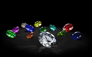gemstones - precious stones