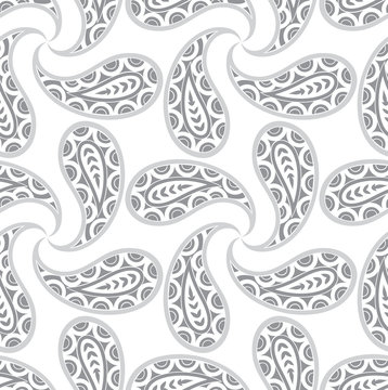 Vector paisley background