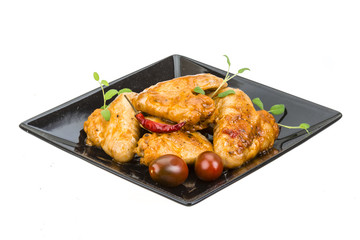 Grilled chicken wings