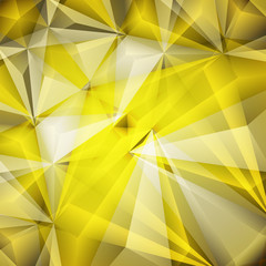 Abstract yellow background. Vector