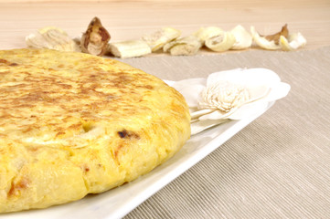Tortilla de patatas perfil
