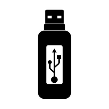 Vector Usb Flash Drive Icon