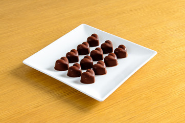 chocolate heart