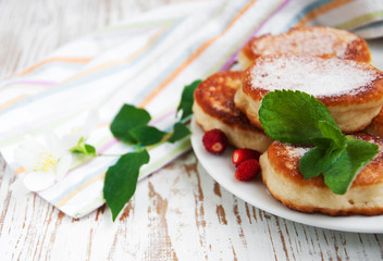 strawberry pancakes