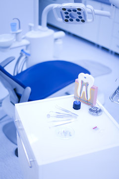 Dentist office, equipment 
