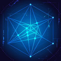 Abstract technology background