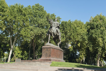 Statue de Tamerlan, Tachkent, Ouzbekistan