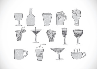 drink icon beverages icon set