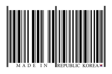 Republic of Korea Barcode