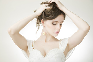 Naklejka premium Beautiful bride