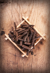 Inflorescence long or Indonesian pepper