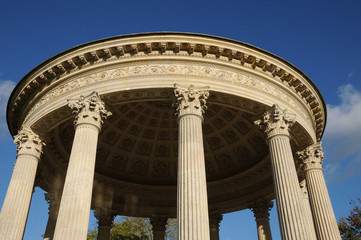 Marie Antoinette estate in the parc of Versailles Palace