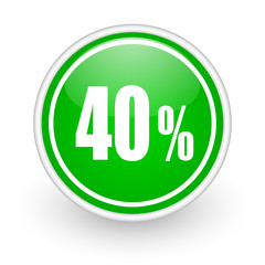 40 percent icon