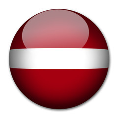 Lettland Flagge Button