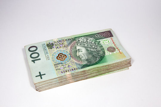 100 zloty in Polish currency