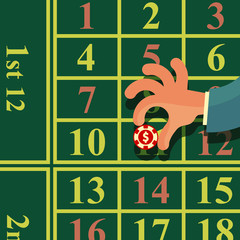 Casino. Vector format