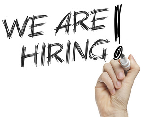 We're hiring advertisement