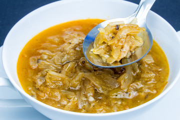 Soljanka, russische Suppe