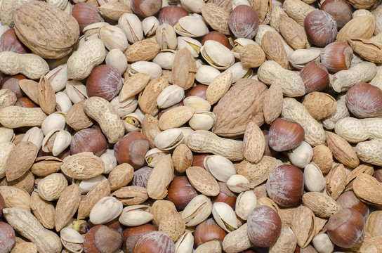 Nuts Background