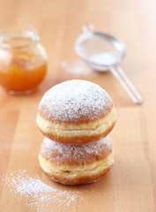 German Krapfen-doughnuts