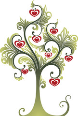 Tree. Symbol of love