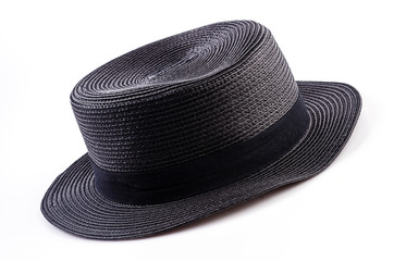 Black vintage women hat