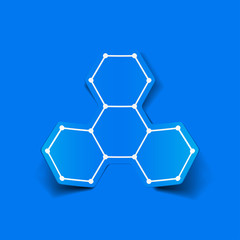 molecular structure, sticker