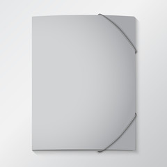 folders with elastic bands