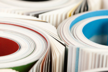 Magazines - close up