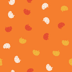 seamless pattern, brain