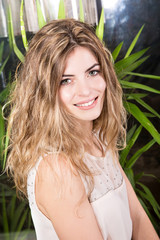 Fototapeta premium Portrait of a blond woman