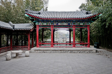 Zizhuyuan Park called Purple or Black Bamboo Park in Beijing