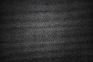 Textured blank black canvas background