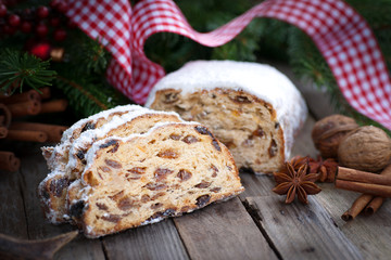 Christmas time, stollen