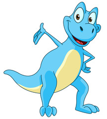 Dinosaur presenting