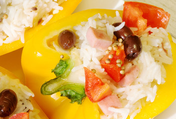 stuffed pepper close-up