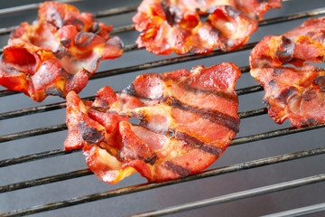 Grilled pork neck meat