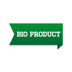 Bio product Banner or Label