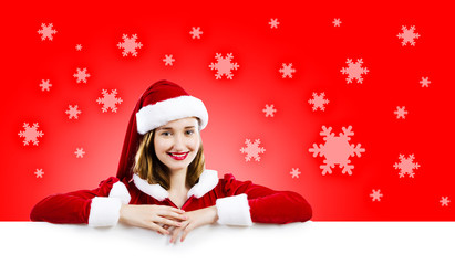 Santa girl